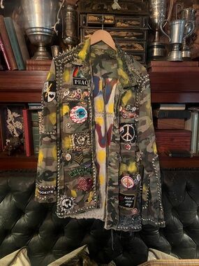 Custom Stud Muffin Jacket bought at Patricia Fields Boutique in NY.